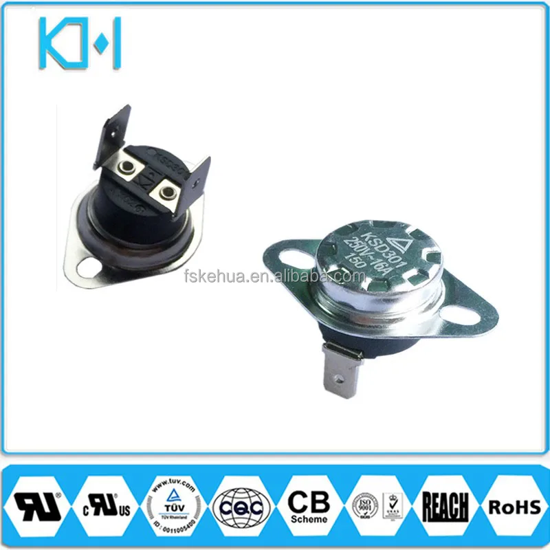 KH Air Conditioning Parts Bimetal Termostato Type Home Application Overload Protector 180 degree Thermostat