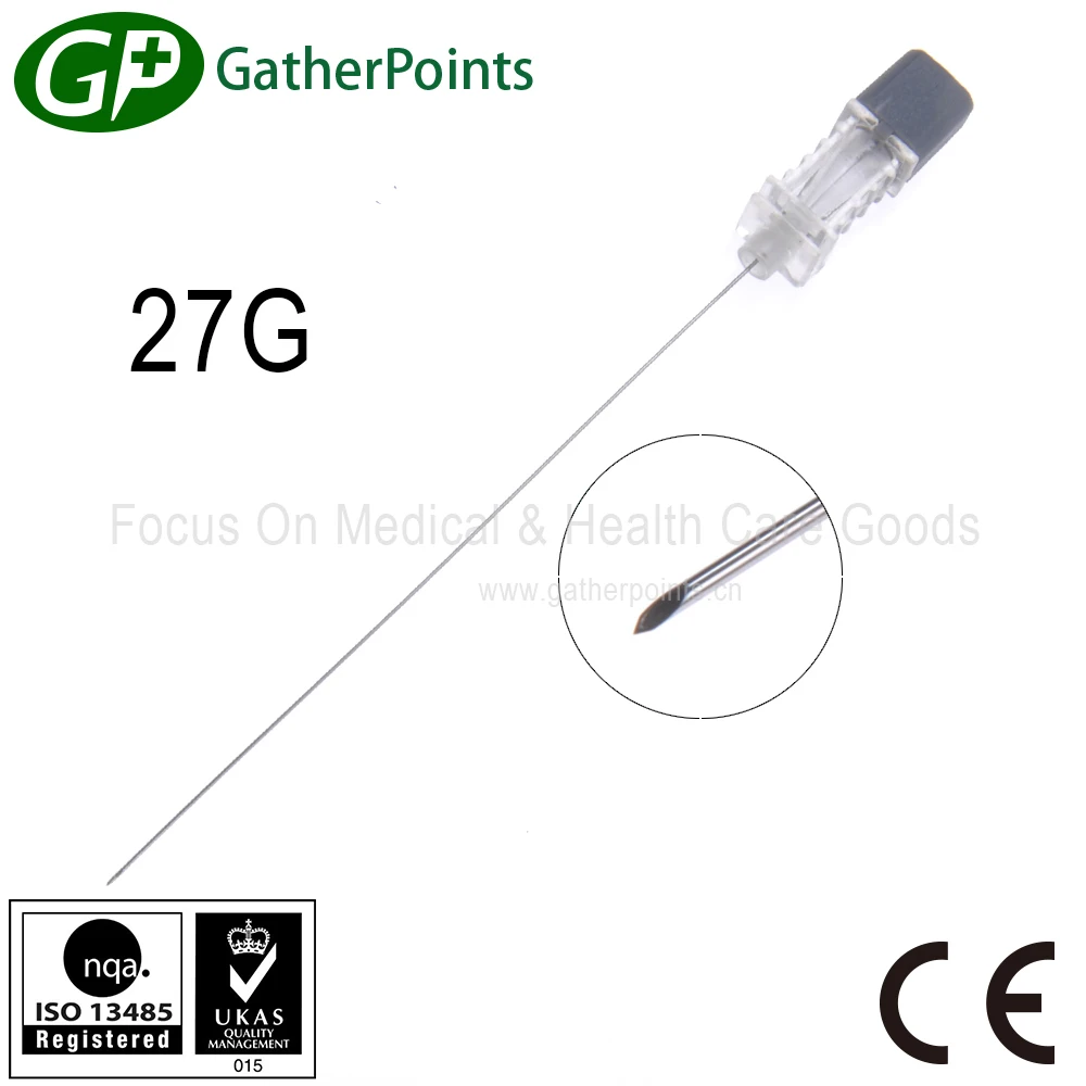 Медицинская спинномозговая игла из нержавеющей стали dcke 27