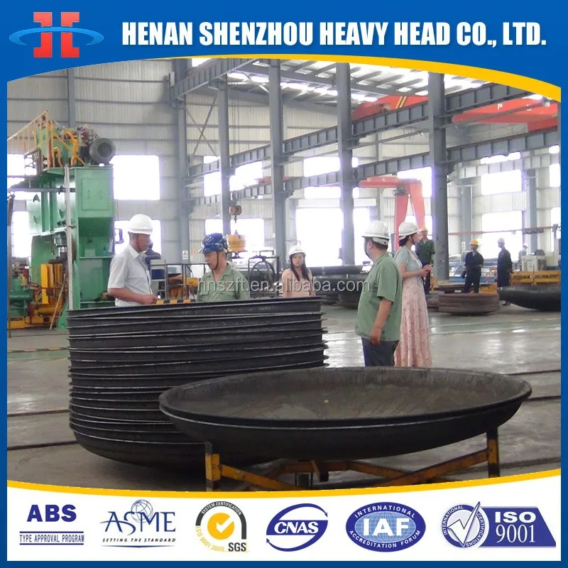 ASME U Stamp with Partial Data Report Ellipsoidal Dished Heads pressure Vessel Tanks