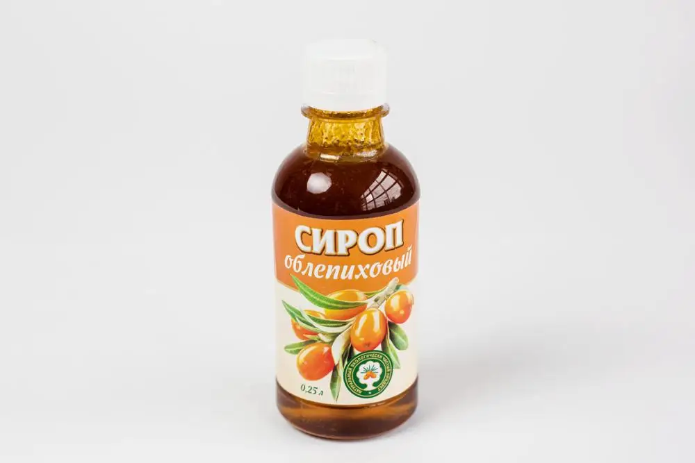 
100% Natural Buckthorn Sea Buckthorn Juice Syrup 