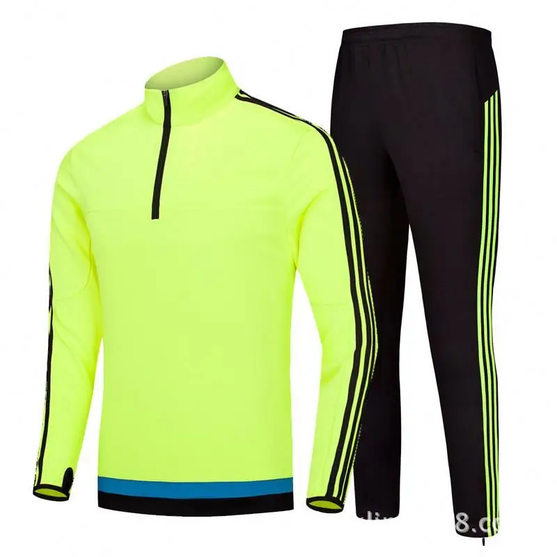 OEM football training tracksuits, wholesale tracksuit soccer, latest design soccer training tracksuit