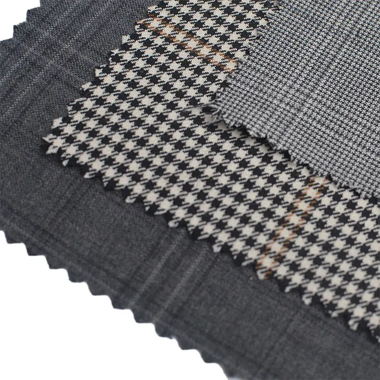 
High Quality 100% Wool Tweed Fabric for Coats 