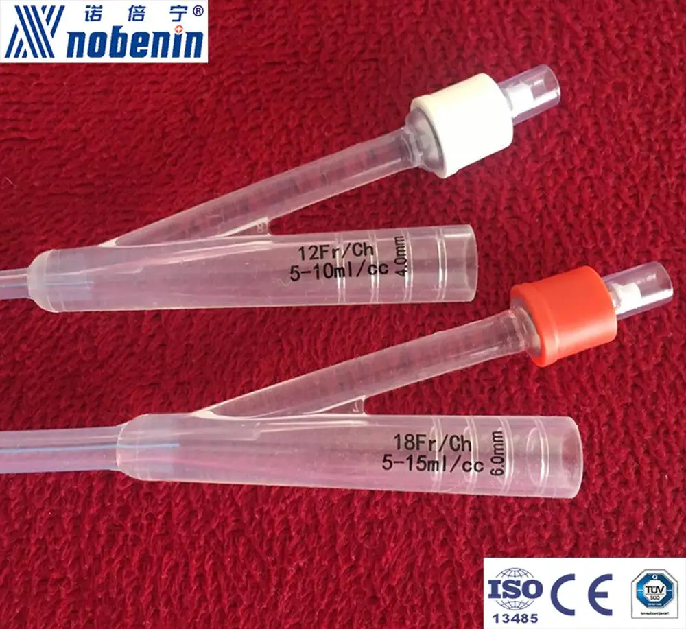 
disposable 2 way silicone foley catheter and suprapubic catheter 