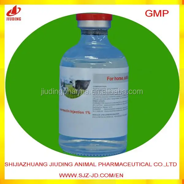 
1% 2% ivermectin injection 100 ml+ 10ml for Veterinary medicine exporter 
