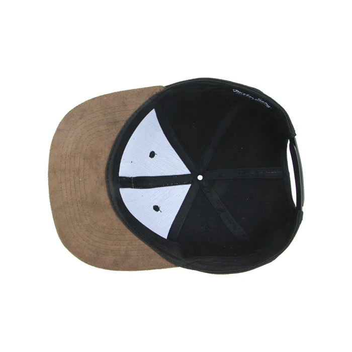 leather patch logo no minimum cheap hip-hop korean paypal custom suede brim snapback hats wholesale for men