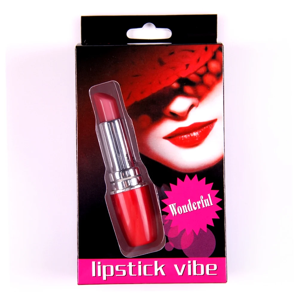 
Natural Waterproof Fashionable ABS Mini Lipstick Vibrator 