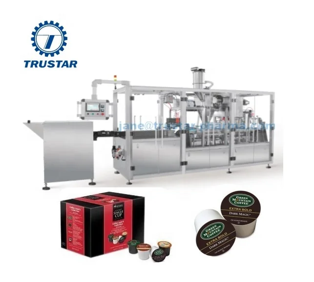 Машина для приготовления капсул кофе/машина для наполнения и упаковки чашек k