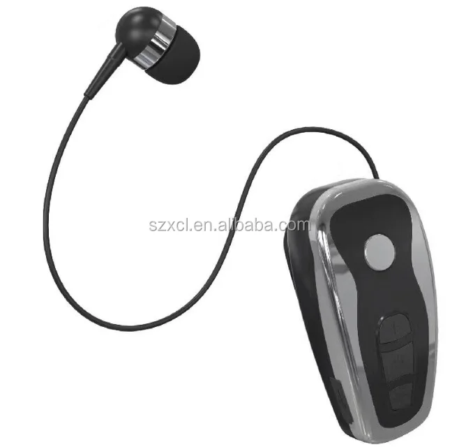 Q7 Lavalier Business Headphone Clip Wireless Earphones Collar Earbuds Sport Headset With High Quality