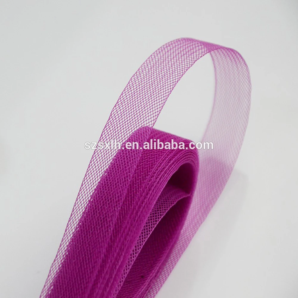 3' Inch Polyester soft Horsehair Braid crinoline selling per Roll for dresses or hats 45 different colors