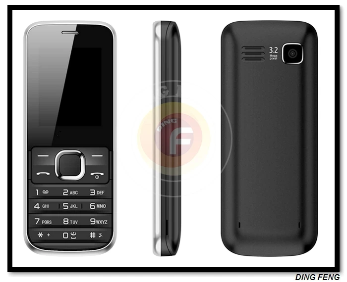 Горячая распродажа 1.8 дюймов экран GPRS / WAP quad-диапазона двойной SIM карты MP3MP4 FM все China Mobile телефон модели C301