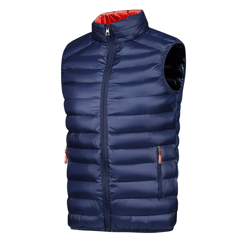 
Nylon puffer vest waist jacket quilting vest for men 