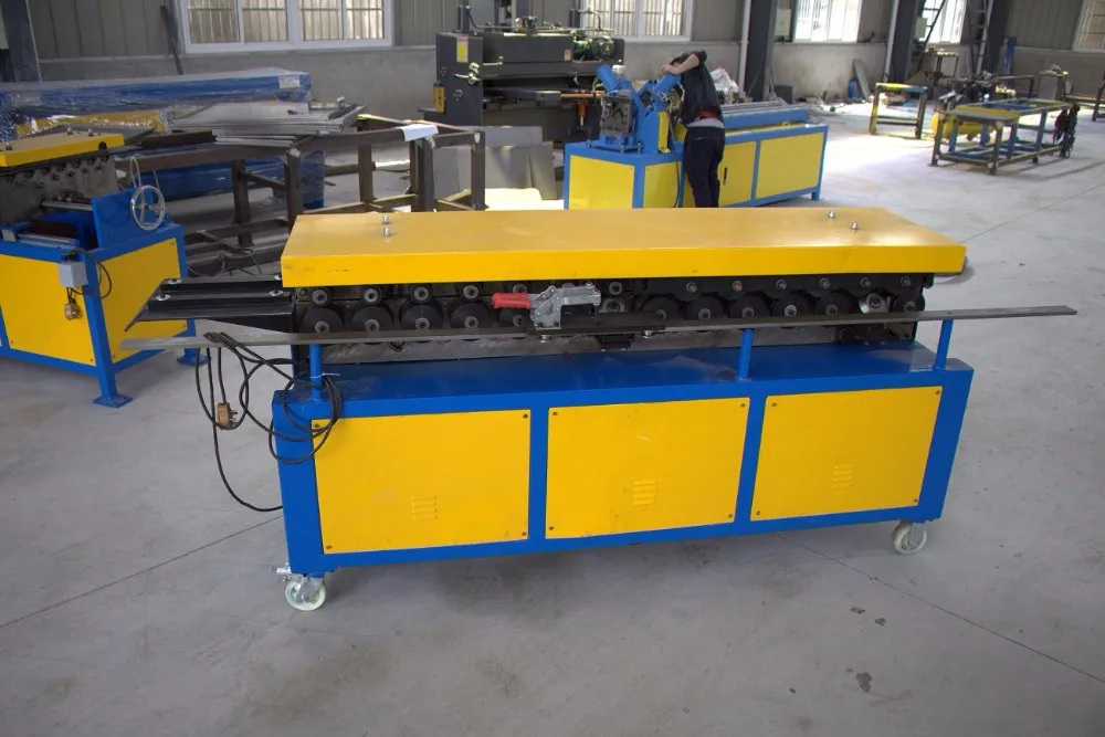 Hot factory direct sale low price TDC duct flange rolling machine HVAC air duct tdf flange forming machine