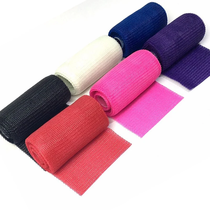 
Medical surgical first-aid fiberglass casting tape bandage with manufacturing machine 