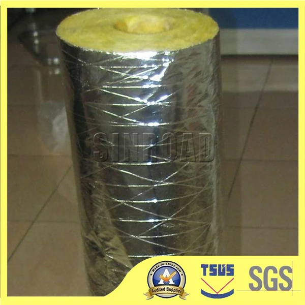 Fire proof glass wool blanket insulation