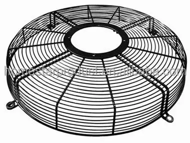 Industrial fan stainless steel high power powerful metal spiral fan guard