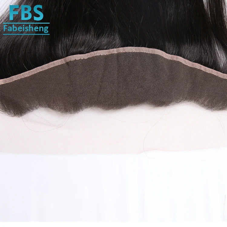 
2018 FBS raw 100% unprocessed virgin factory supply straight lfrontal closures 