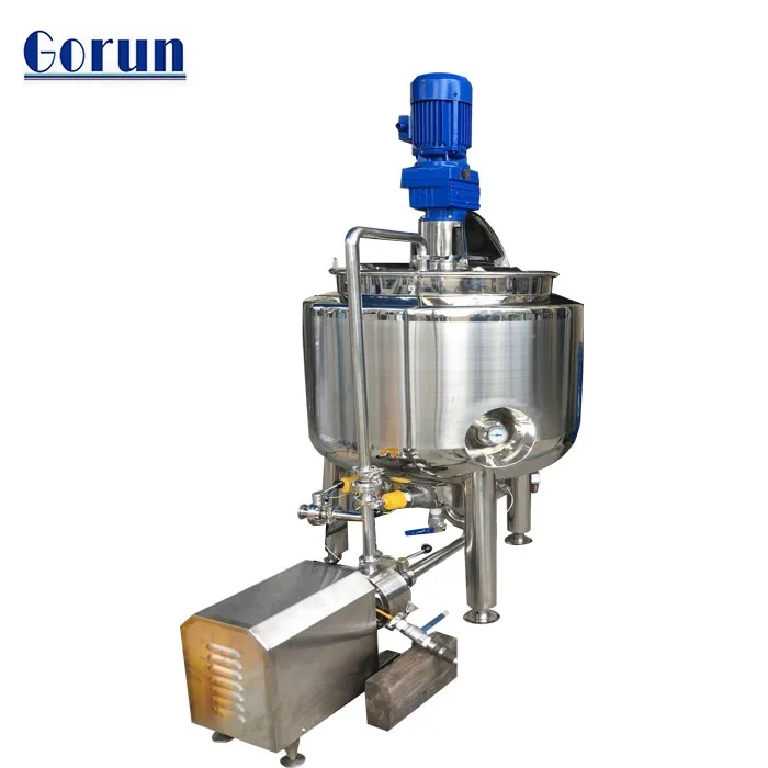 
beverage mixing tank with agitator 
