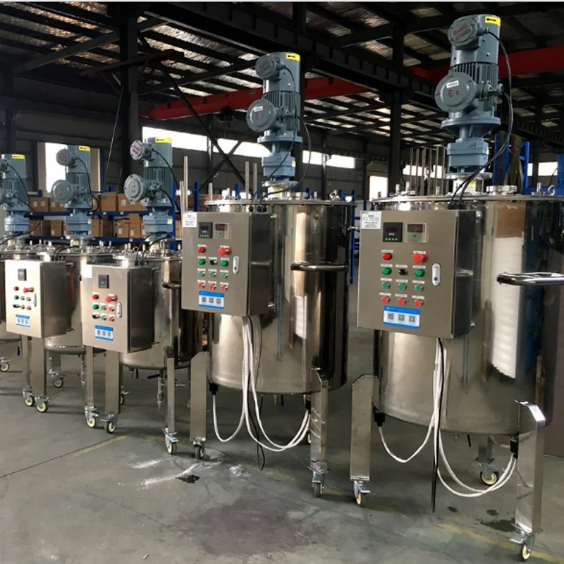 5000L stainless steel soap mixing tank emulsion mixing tank