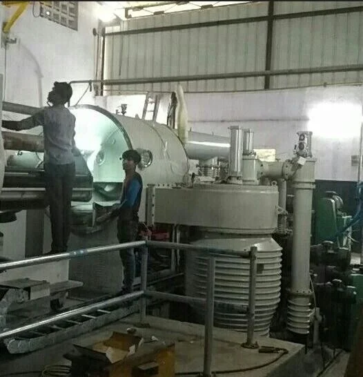 vacuum coating machine paper vacuum metallizing machine for paper label beer bottle label of Yuedong Metallizer Co.,Ltd.