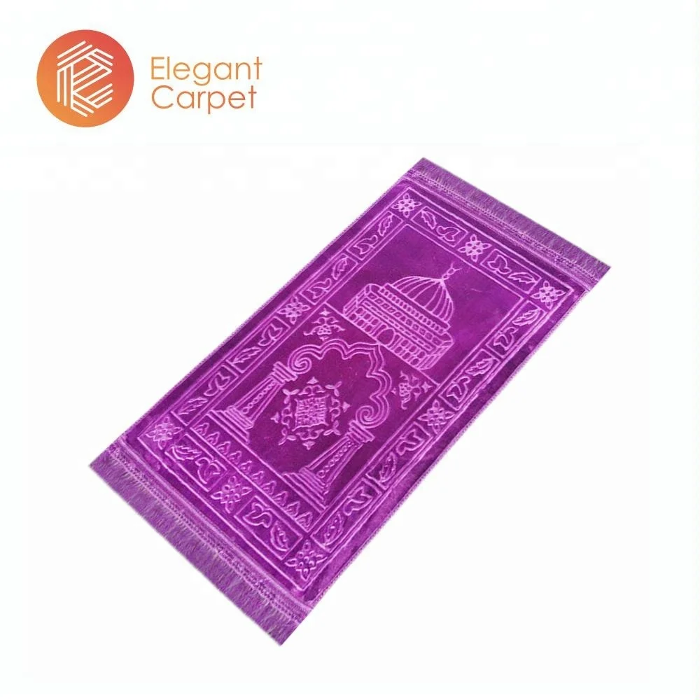 Composite promotion muslim memory foam prayer mat