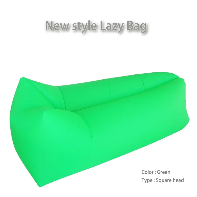 Comfortable lounge chair sleeping inflatable banana sofa bed with factory price