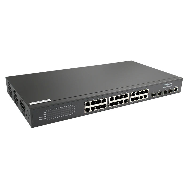 BK 2021 New Product 24 Port TP-link POE Gigabit Port Switch