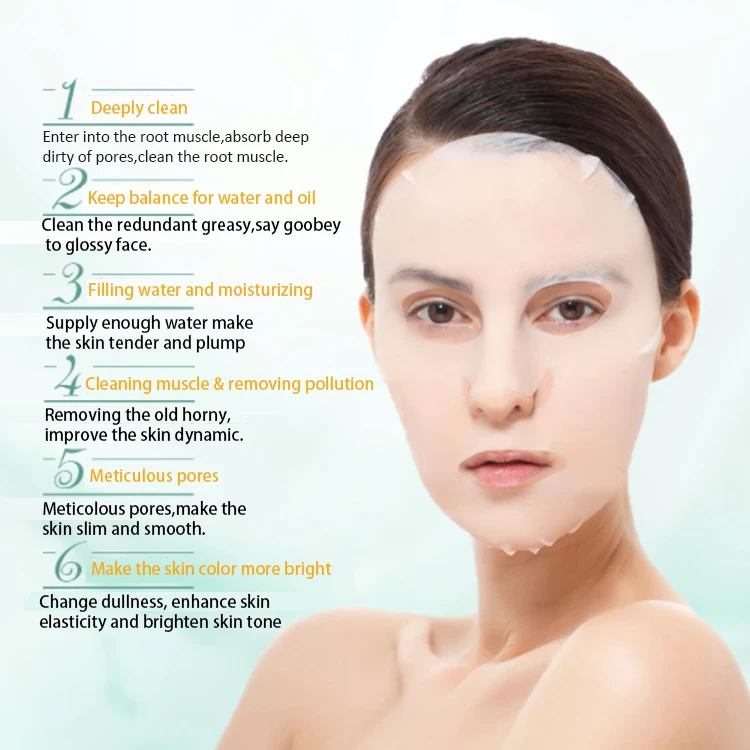 
Best sell face lift facial mask wholesale high quality ready to ship deep cleansing facial sleep gel mask 