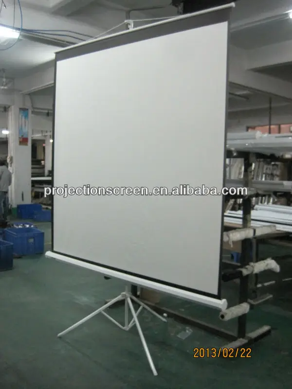 будущее 150 дюймовый портативный штатив проекционный экран