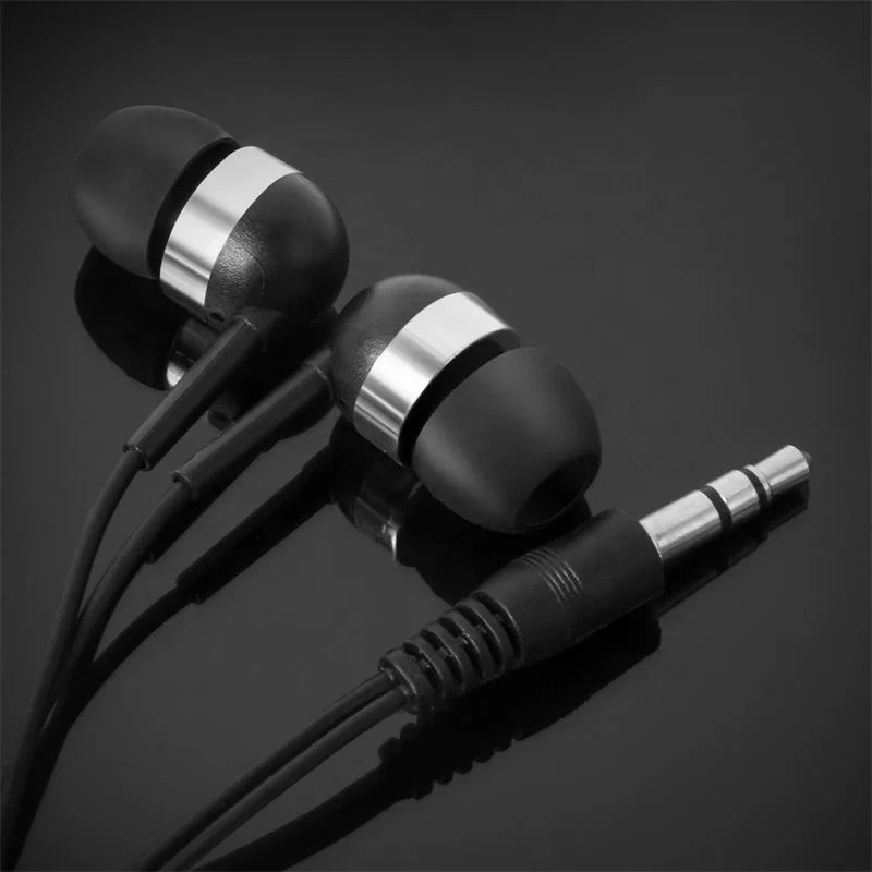 Bulk wired 3.5mm stereo cheapest disposable earphones for bus or train or airplane or hospital or public exhibition one time use