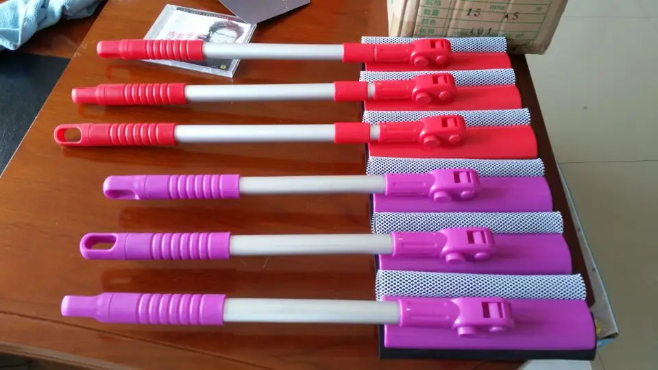 PP material extendable squeegee car washing and window cleaning