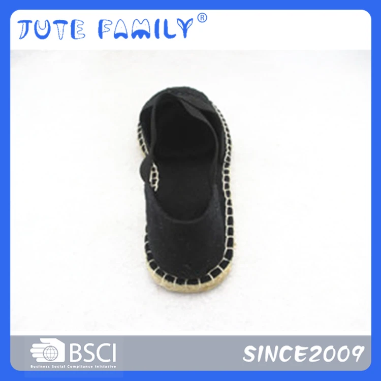 Изысканная джутовая обувь High Platform Espadrille Flats Handmade Sole Shoes Factory Espadrilles