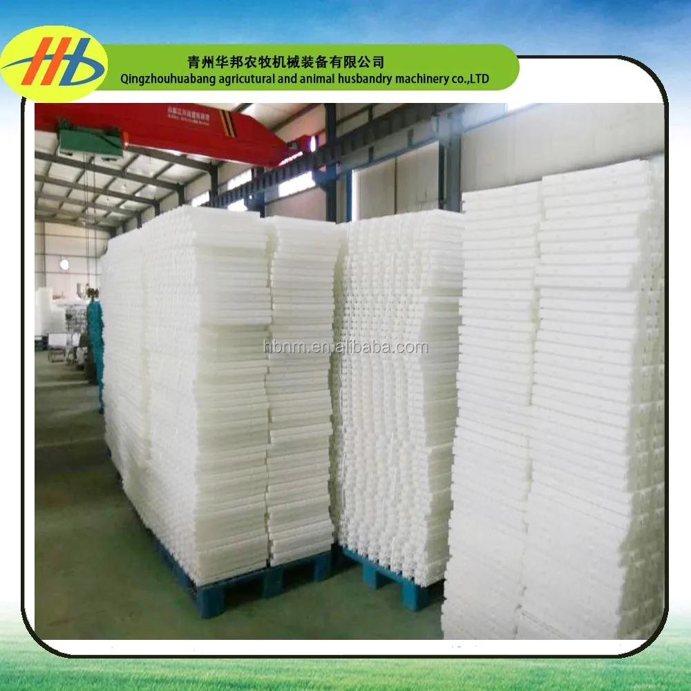 2020  hot sale plastic raised slat floor system for chicken farm house