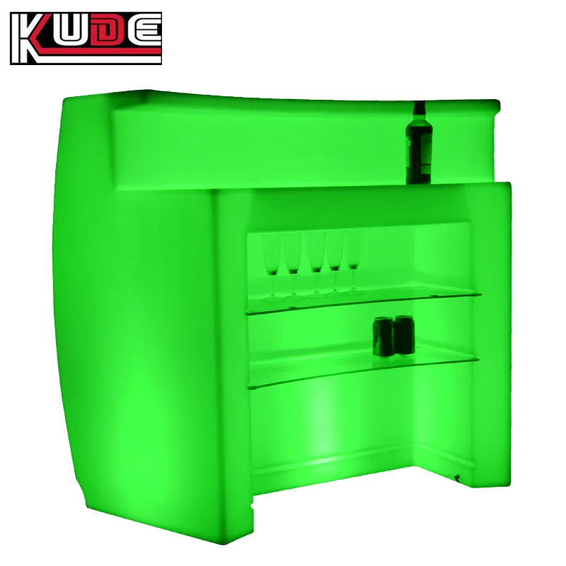 Перезаряжаемые светодиодные светящиеся светодиодные барные стойки для напитков для вечеринки