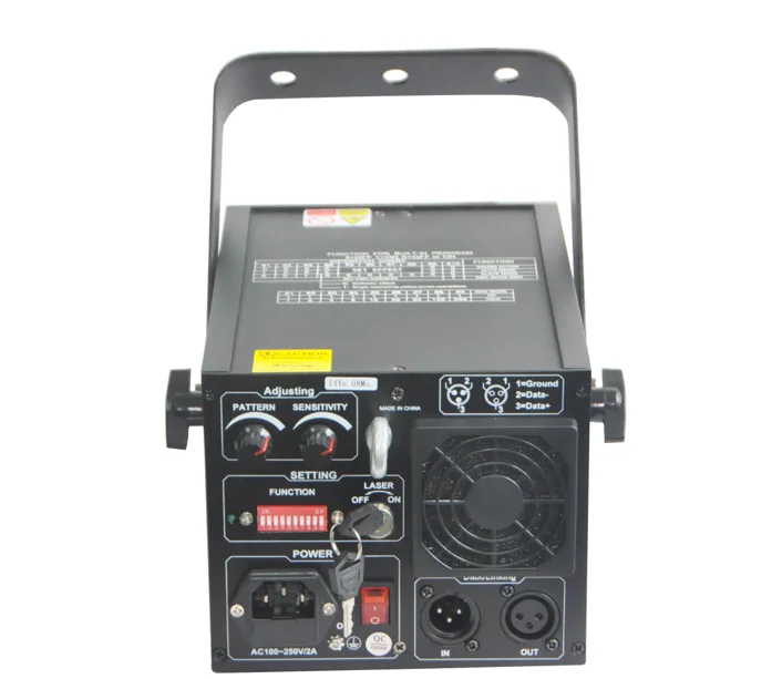 LAYU  A650RGB laser RGB series 1W mini RGB animation dj projector laser lighting