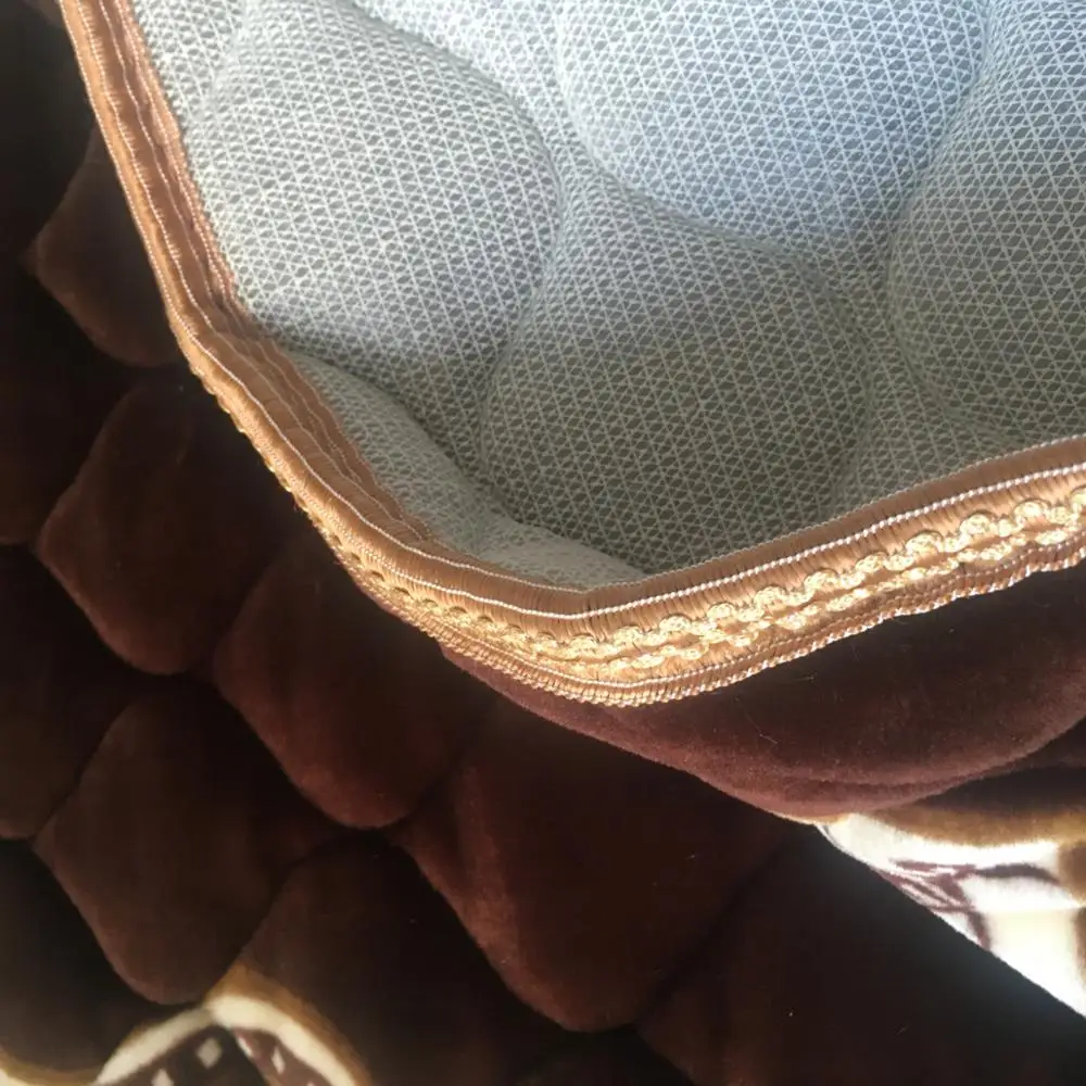 Wholesale mosque quilt thick sponge foam foldable turkey prayer mat