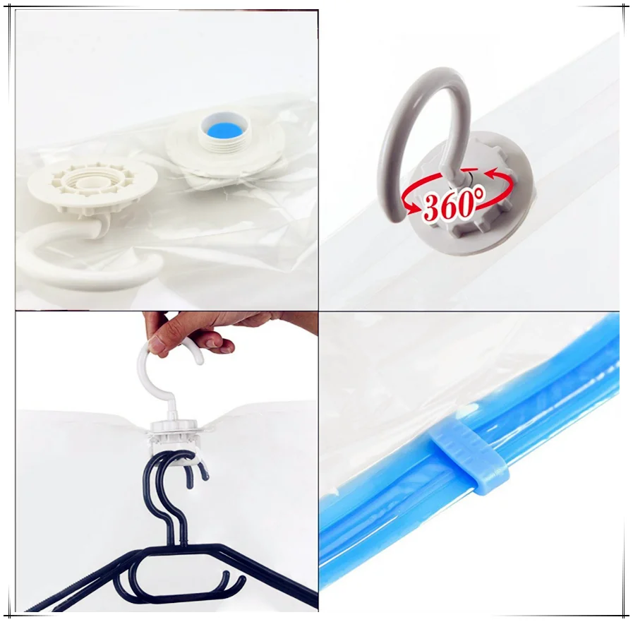 eco friendly electric vacuum seal mail bags reusable clothes big custom