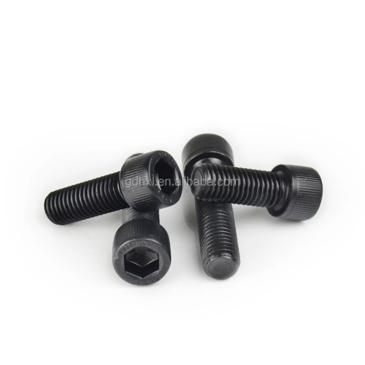 DIN 912 stainless steel brass zinc black socket head screw cylinder head hex socket cap screw