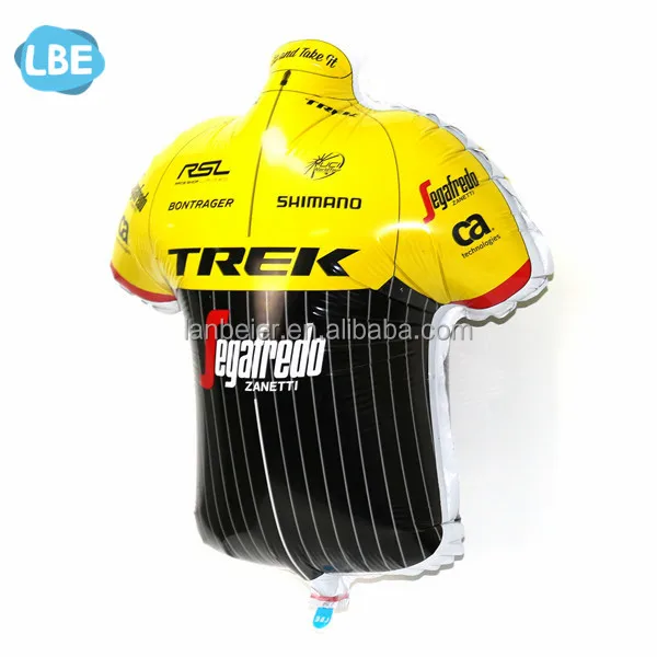 man T-shirt shaped logo foil balloons custom printed balloon