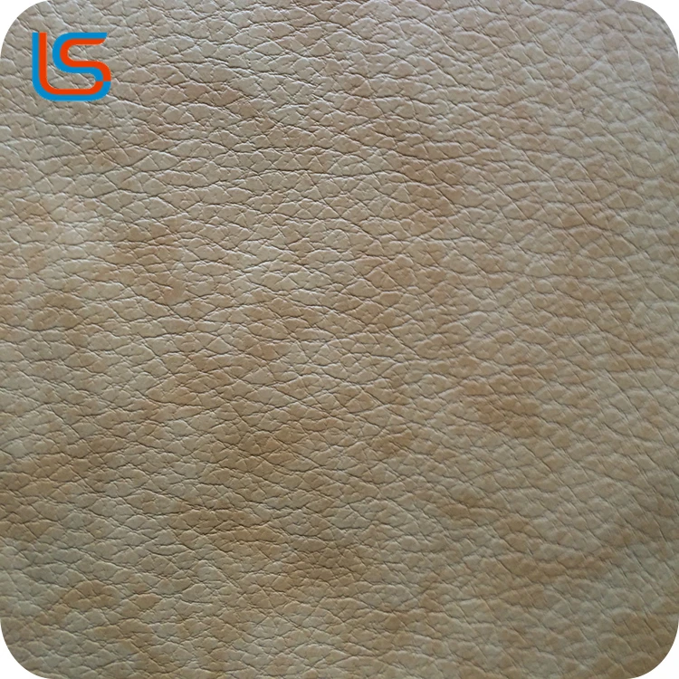 Semi pu artificial faux  sofa leather for sofa furniture with factory outlet price