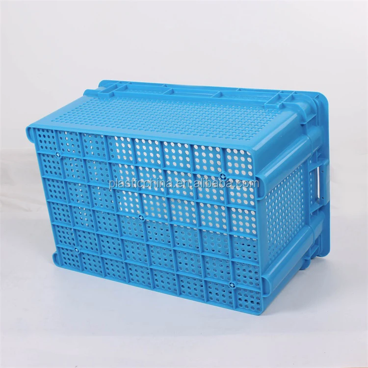 Large Farm Use Storage Stackable Plastic Crates For Fruits and Vegetables