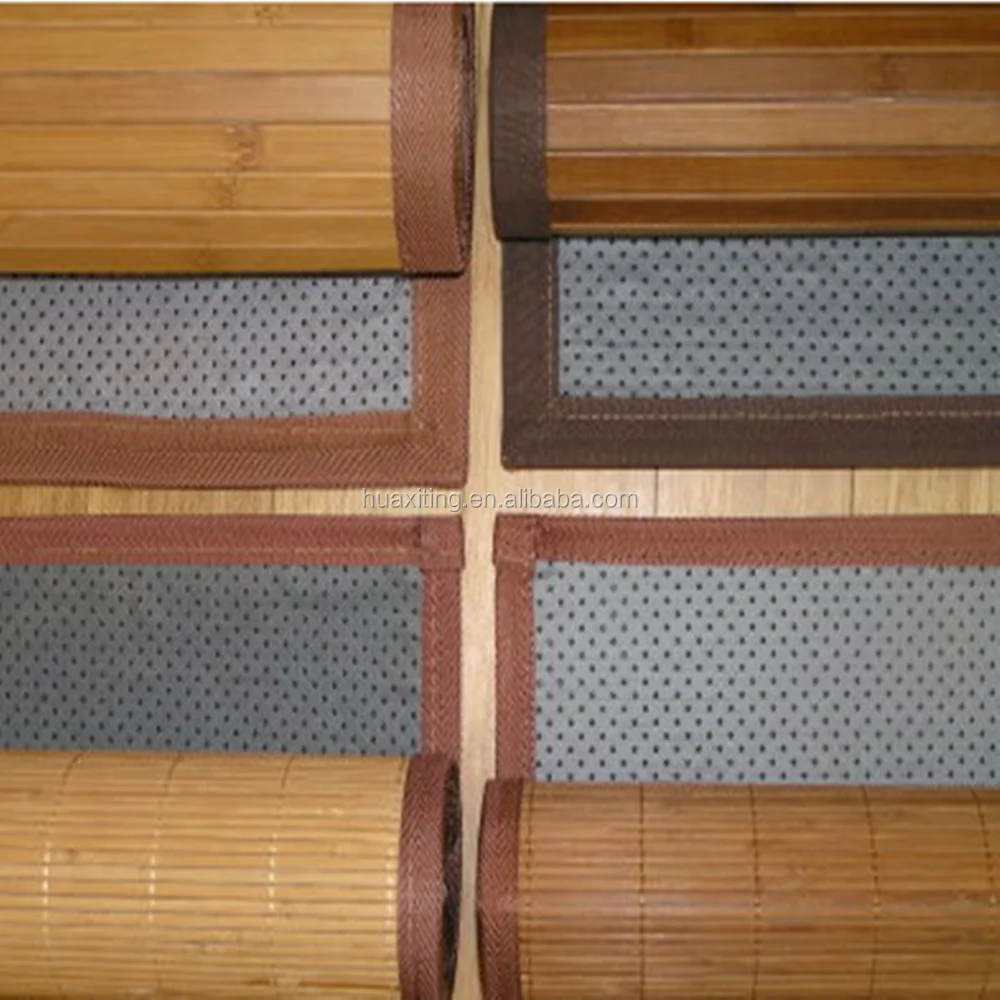 Stained Bamboo mat/Bamboo Carpet Rug Place Mat
