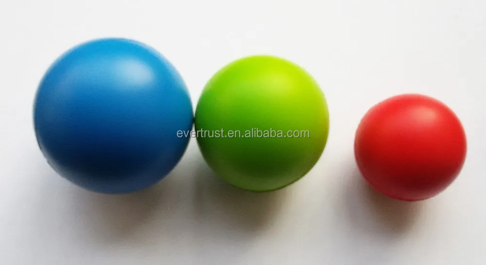 cheap custom polyurethane foam stress bal for promotion