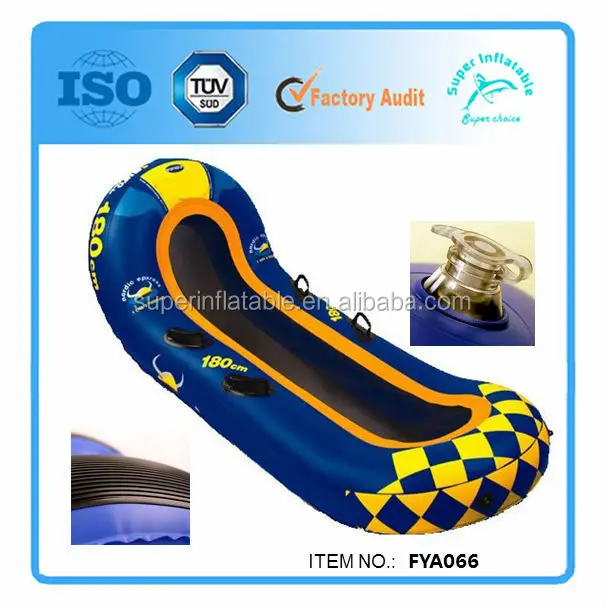 Custom Inflatable Snow Tube Sled 2 Person Toboggan