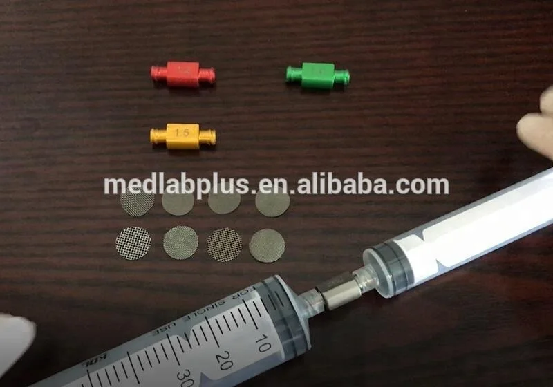 2024 Alibaba China supplier D2 Colorful nano transfer Fat liposuction Filter Nano filter set
