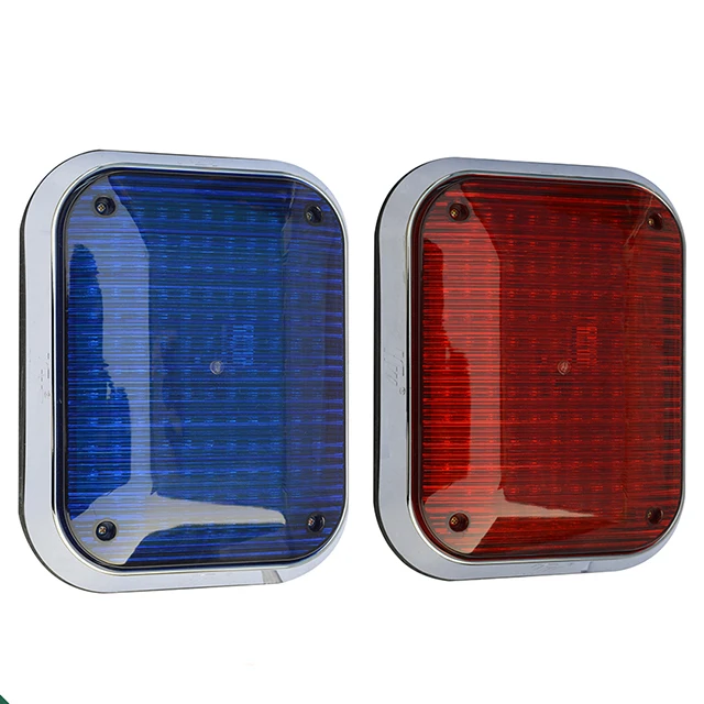 2017 Latest LED ambulance strobe square warning light