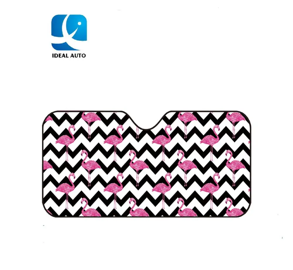 Популярный солнцезащитный козырек для автомобиля с принтом на