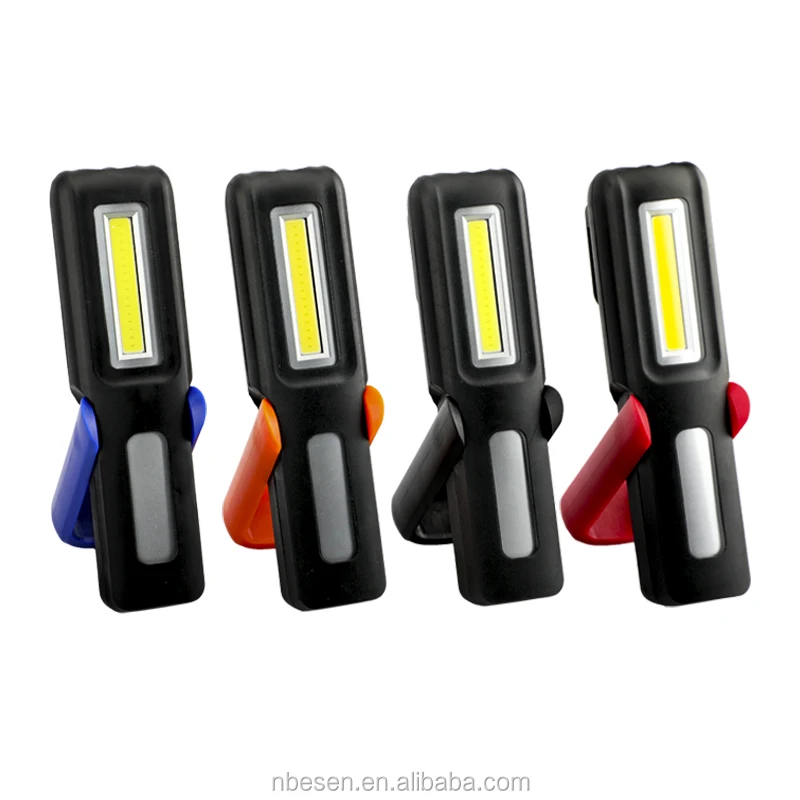 High Quality Mini Rechargeable Magnetic Hanging Hook Usb COB LED Work Light worklight