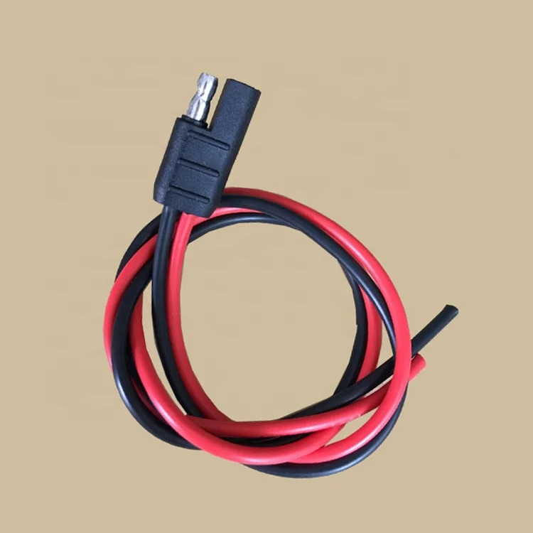 2 Pin Quick Disconnect  Bullet Lead Cable SAE Connector auto wire harness