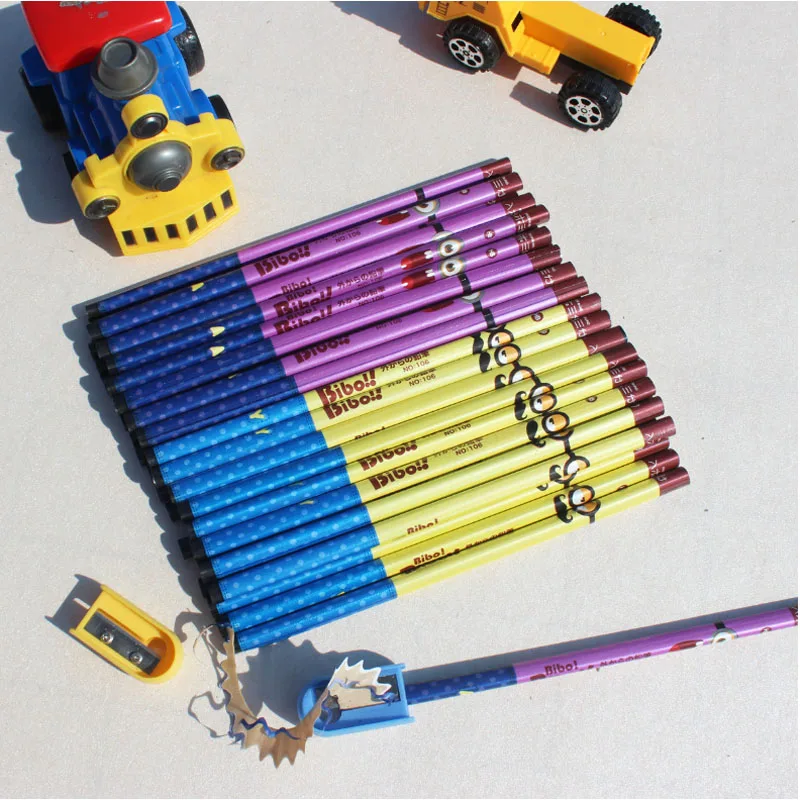 Недорогой рекламный деревянный карандаш с логотипом на заказ, оптовая продажа, карандаш из натурального дерева с 36 ветками