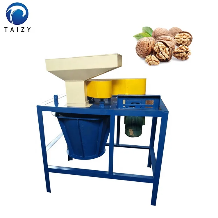 Фабричная поставка грецких орехов каштан пилинг машина Шеллер шелушения шелушильная крекер крекинга машина-натриевый вкладыш